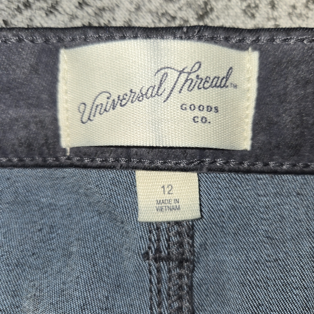 Universal Thread Charcoal Mini Skirt - Picture 3 of 7